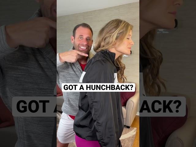 HOW TO FIX YOUR HUNCHBACK! #shorts