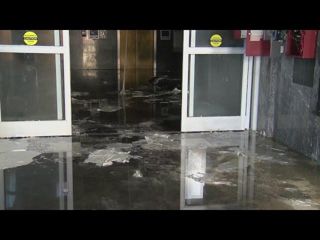 Vandals cause major damage to former Bank of the West tower in Albuquerque