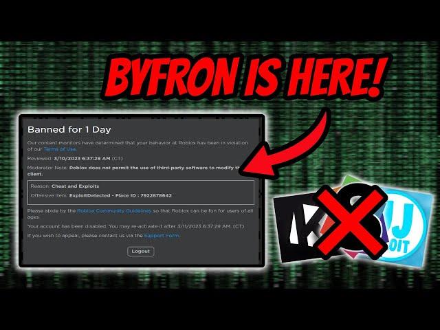 BYFRON IS NOW ON ROBLOX?  (NEW ANTI-CHEAT)