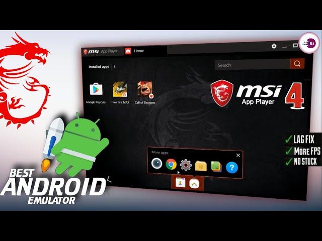 Download MSI App Player 4 - The Best Lite Version Emulator For Low-End PC/Laptops