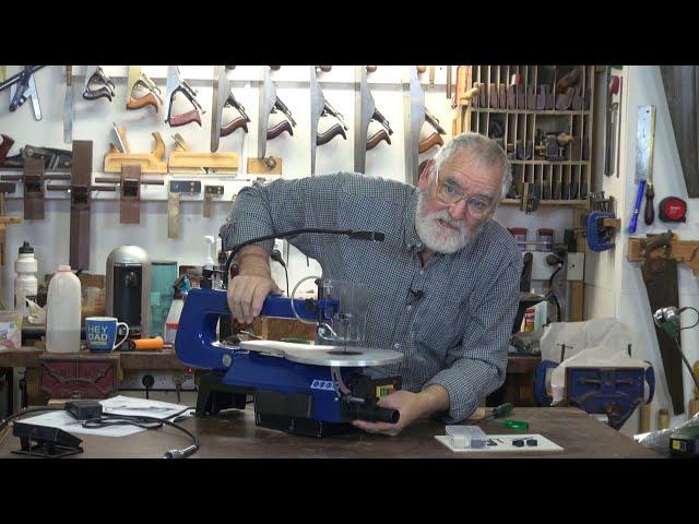 Part 2 - Carbatec SS-400H Scroll Saw Assembly & Setup