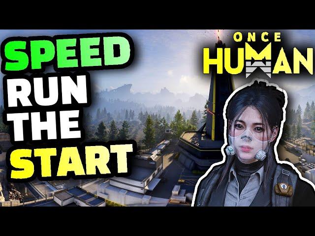 Once Human - Speedrunning The Early Game, Great for Alt Accounts and Deviant Stacking
