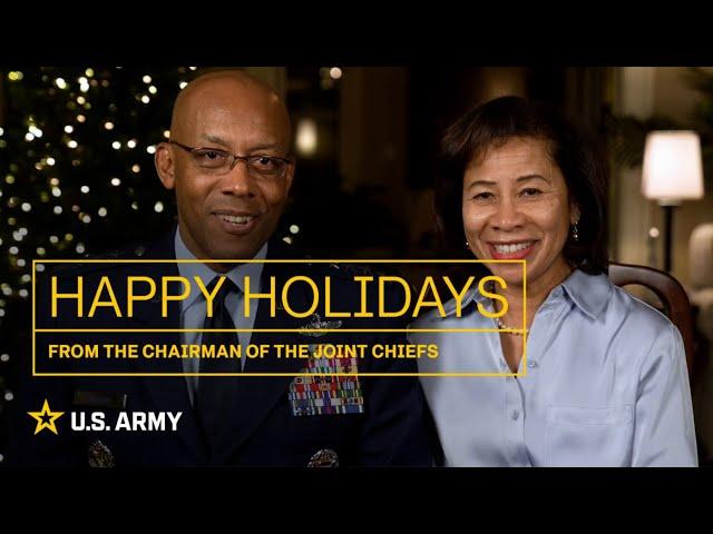 Happy Holidays from the Chairman of the Joint Chiefs