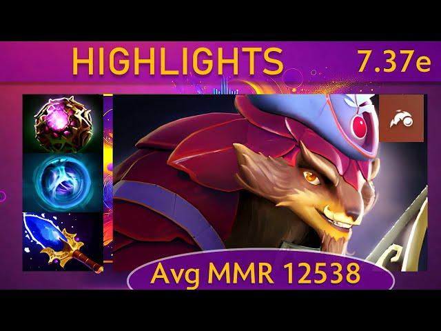 ⭐ 7.37e Pangolier |K+A-D - 35 KP - 74%| Mid Highlights - Dota 2 Top MMR