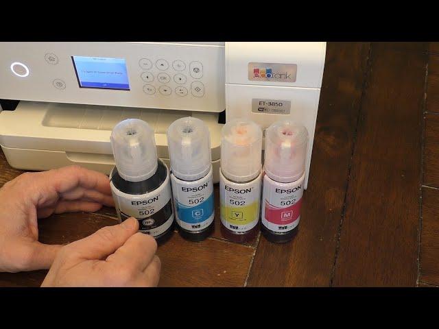 How to Refill Ink in an Epson EcoTank Printer