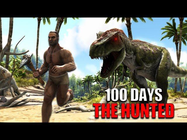 I Had 100 Days on The Hunted MOD | ARK: Survival Evolved