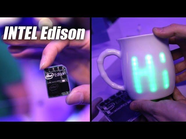 Intel CES 2014 - INTEL EDISON (System on an SD Card)