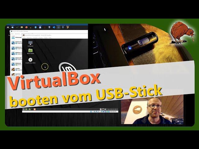 VirtualBox - booten vom USB-Stick