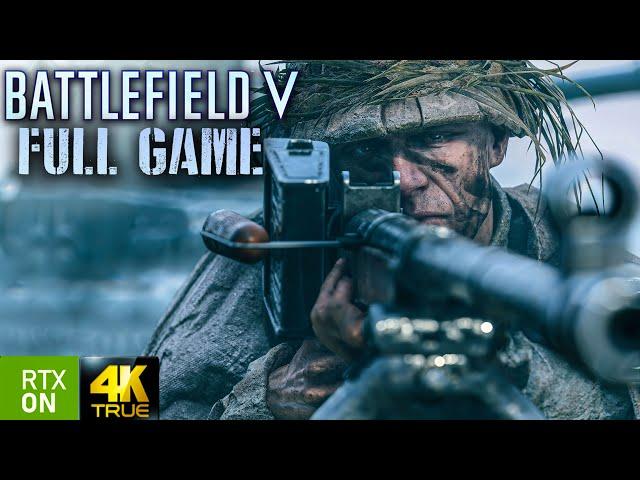 Battlefield 5｜Full Game Playthrough｜4K RTX