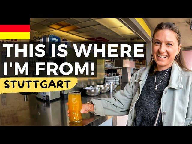 Returning To STUTTGART, GERMANY After 4 Years! Taking The German Train And Visiting A Beergarden 