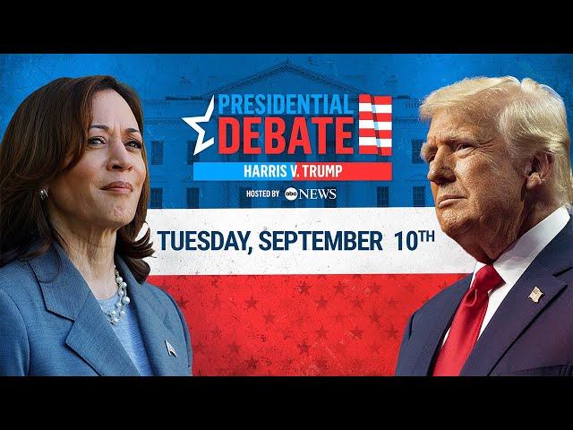 WATCH: Trump and Harris face off in their first presidential debate, hosted by ABC News