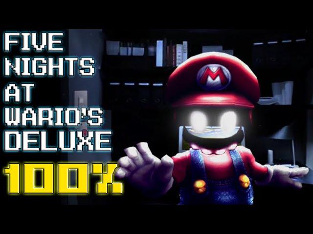 Five Nights at Wario's: Deluxe | 100% (Nights 1-6 + All-Out Mode + Extras)