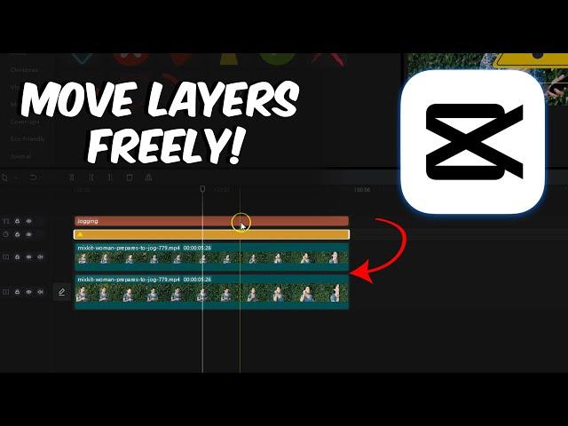 How to FIX Capcut PROBLEM & Move layers freely