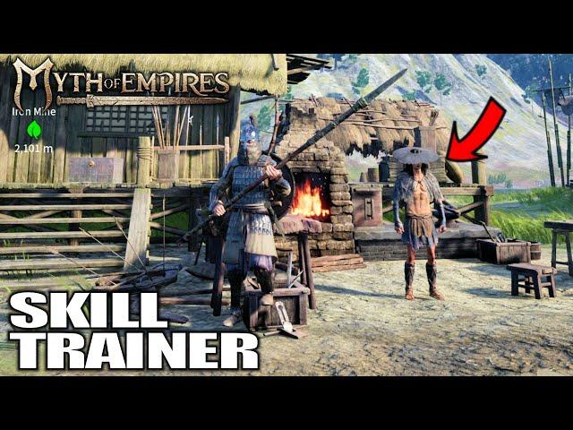 How to Raise Skills Past 450 | Myth of Empires Gameplay | Part 13