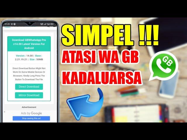 CARA MENGATASI GB WHATSAPP KADALUARSA