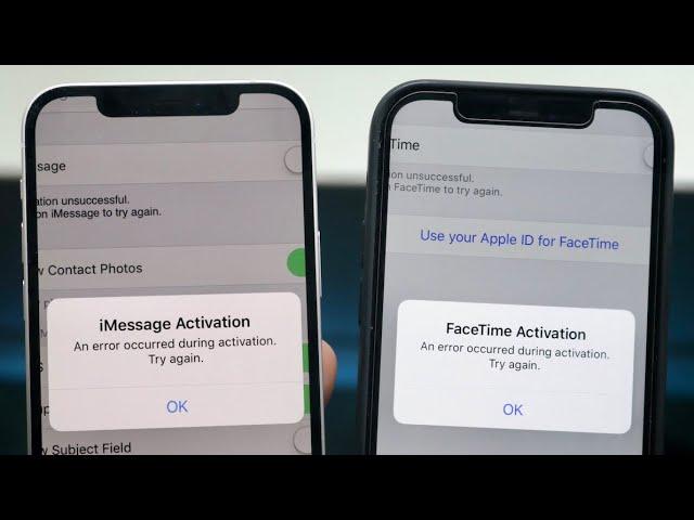 How To Fix iMessage / FaceTime Activation Errors! (2021)