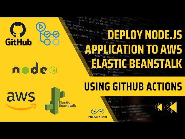 Deploy NodeJS application to AWS Elastic Beanstalk using GitHub Actions