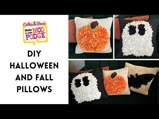 DIY Designer Dupe Fall and Halloween Pillows