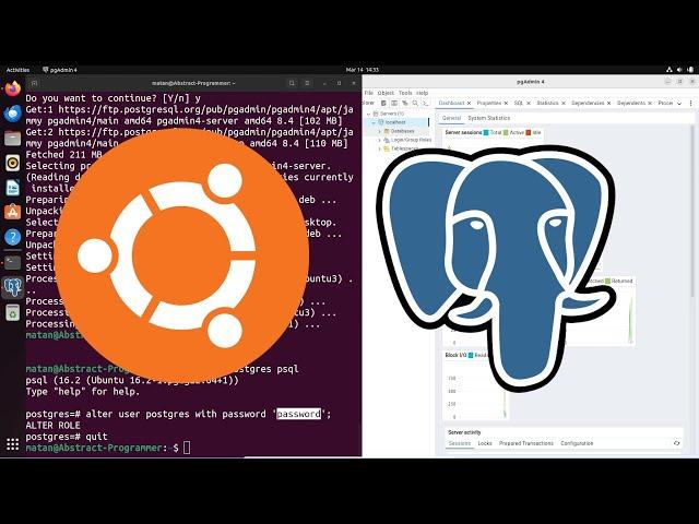 How to install PostgreSQL and PGAdmin on Ubuntu 22.04