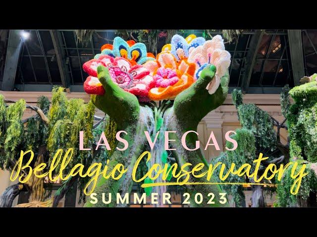 Bellagio Las Vegas conservatory Summer 2023