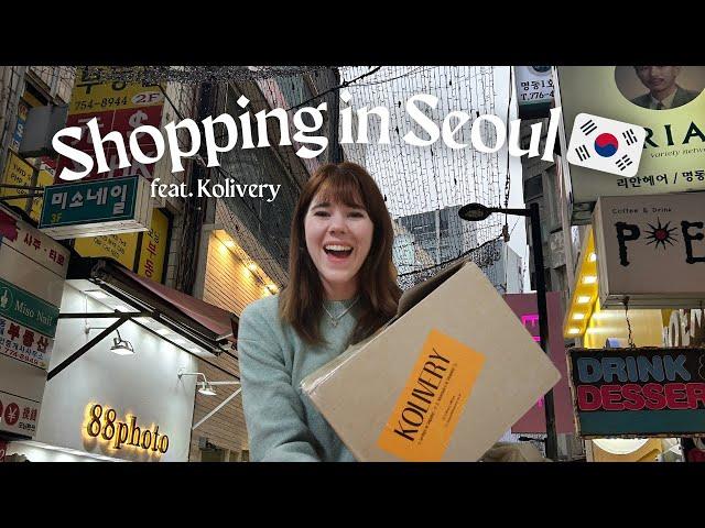 let's go shopping in Korea together!  (feat. Kolivery)