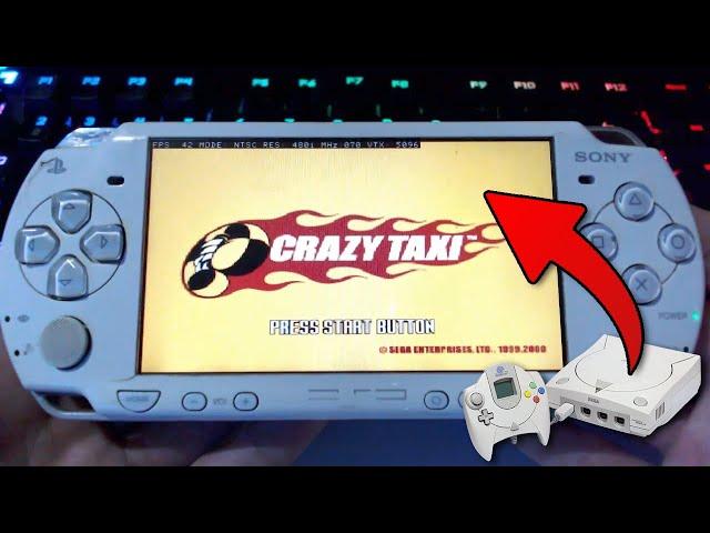 Emulación de SEGA DREAMCAST en PSP 2023 | luigi2498