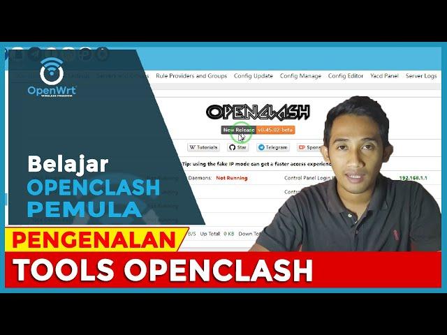 PENGENALAN TOOLS PADA OPENCLASH DI OPENWRT REYRE