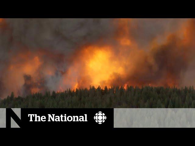 Pleas for people to obey evacuation orders as fire destroys B.C. community