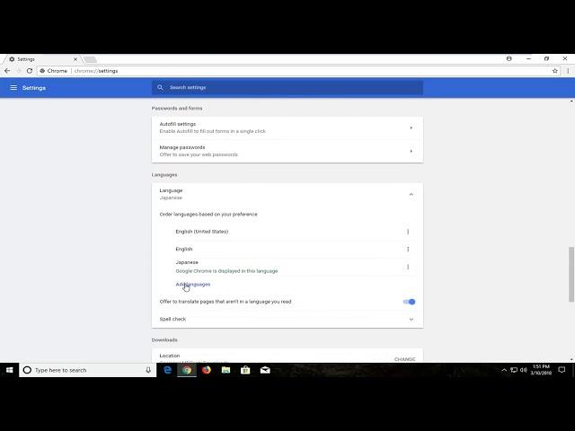 How to Change the Default Language in Google Chrome