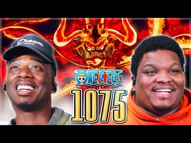 FLAME DRAGON KAIDO! OP - Episode 1075 | Reaction