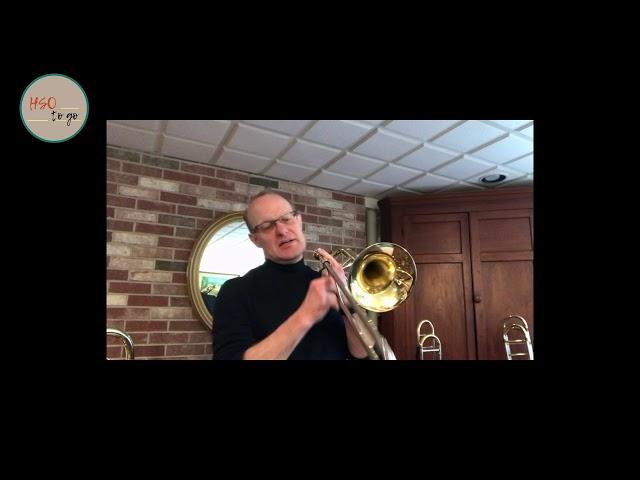 Meet the trombone family with HSO Principal trombone Brian Diehl!