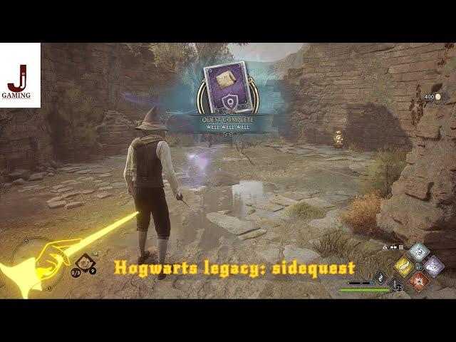 Hogwarts legacy Well well well Side quest