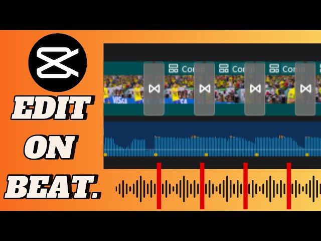 Edit on Beat / Syncronize Video : CapCut Tutorial