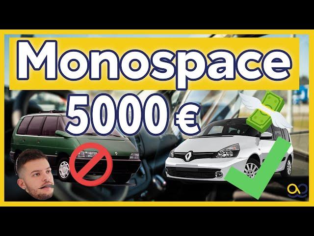 Vidéo Guide d’achat : Les MEILLEURS MONOSPACE pour 5.000 euros 