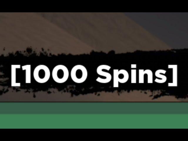 [2 Codes] When You Finally Reached 1000 Spins... Shindo Life