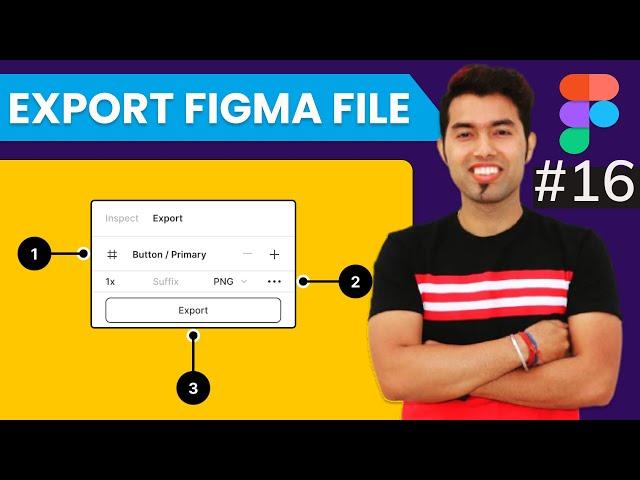  How to Export Your Figma Design as Image / PNG / JPG / SVG / PDF  #16