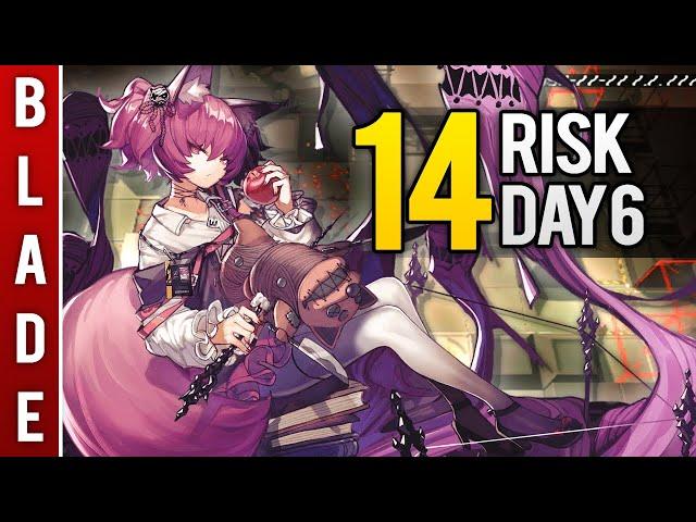 SHAMARE CHEESE 14 Risk Clear - Arknights Contingency Contract #2 Blade Daily Map Day 6: Broken Path