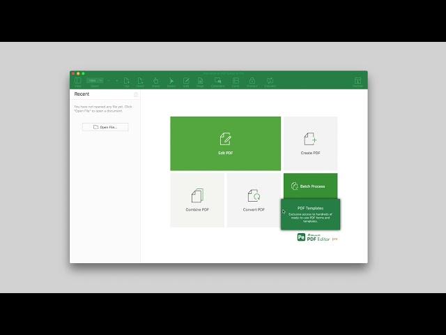 iSkysoft - Getting Started with iSkysoft PDF Editor Professional for Mac