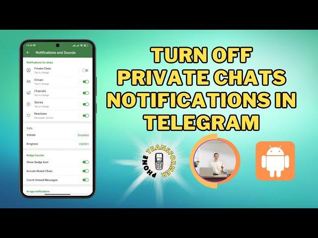 How to Turn Off Private Chats Notifications in Telegram