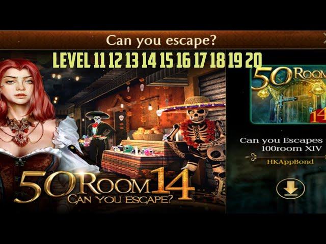 Can you escape the 100 room 14 Level 11 12 13 14 15 16 17 18 19 20 Walkthrough