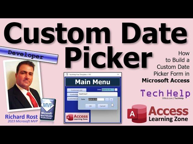 How to Build a Custom Date Picker Popup Form in Microsoft Access