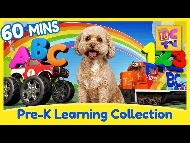 Learning Collection by Brain Candy TV |Vol 1| Learn English, Numbers, Colors and More