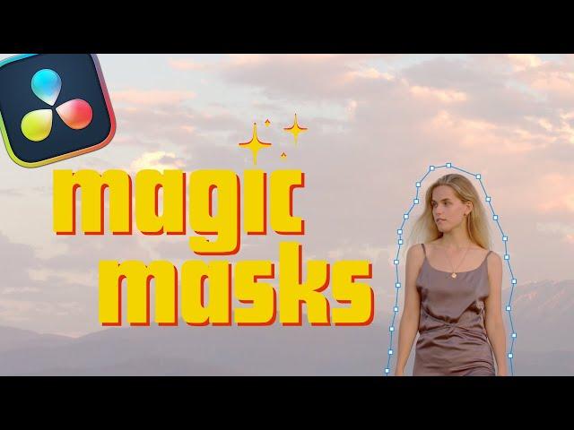 Create Amazing Effects with MAGIC MASKS in DaVinci Resolve Studio 18 |  Tutorial