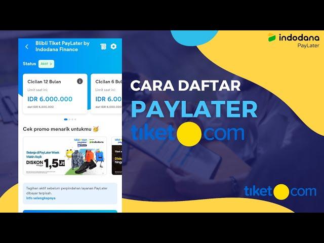 CARA MENGAJUKAN BLIBLI TIKET.COM PAYLATER TERBARU