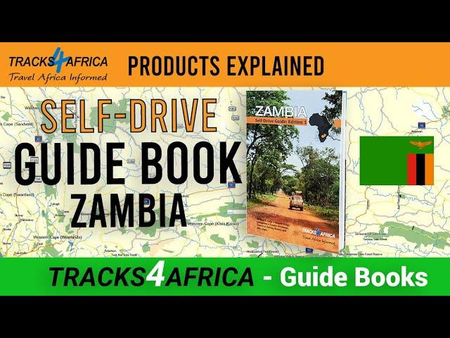 Tracks4Africa Self Drive Guide Book  - Zambia