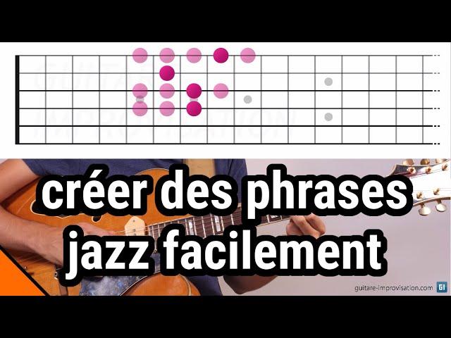 Créer des phrases jazz facilement