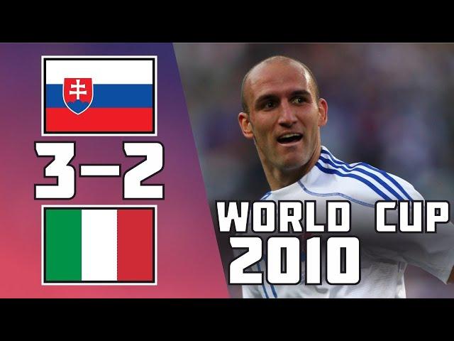  Словакия - Италия 3-2 - Обзор Матча Чемпионата Мира 24/06/2010 HD 