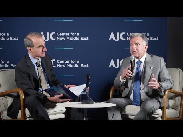 AJC Center for a New Middle East: Special Envoy Steven Witkoff in Conversation with Jason Isaacson