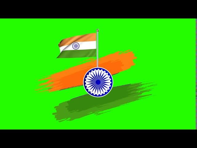 Happy 15 August - Indian Flag - Green Screen | Animation Video | After Effect | Latest Video 2020