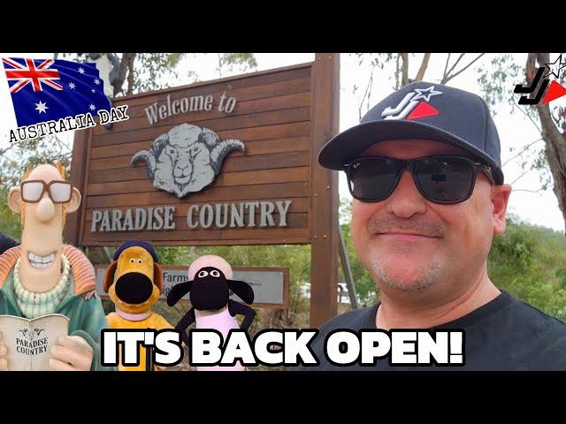 PARADISE COUNTRY GOLD COAST - REOPENING DAY | AUSTRALIA DAY 2024